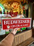 画像8: Vintage BUDWEISER ON DRAUGHT Lighted Sign (B827)