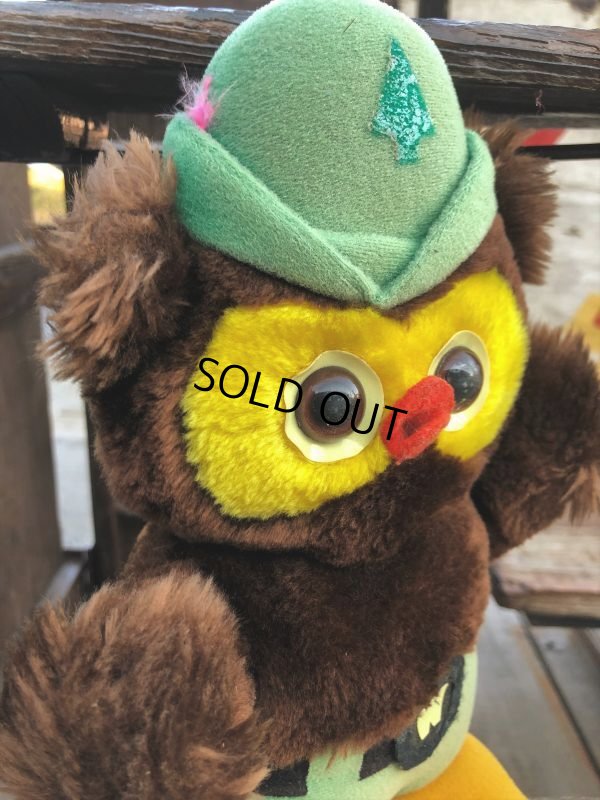 画像2: 70s Vintage Woodsy Owl Plush Doll (B833)