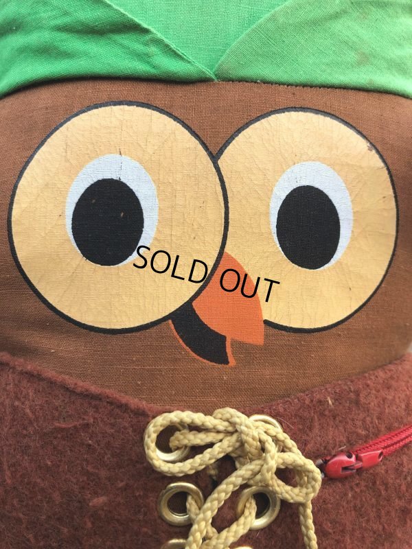 画像9: 70s Vintage Woodsy Owl Pre-school Doll (B832)