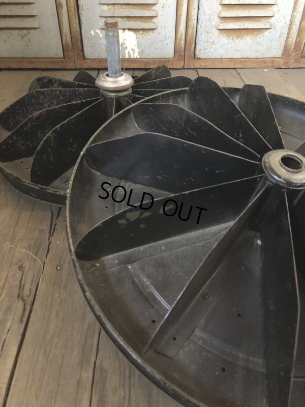 画像7: Vintage Industrial 2 Tier Hardware Store Display  Rotating Parts Bin (B836)