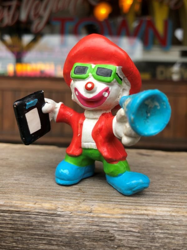 画像1: 80s Vintage Mego Clown Around PVC (B837)