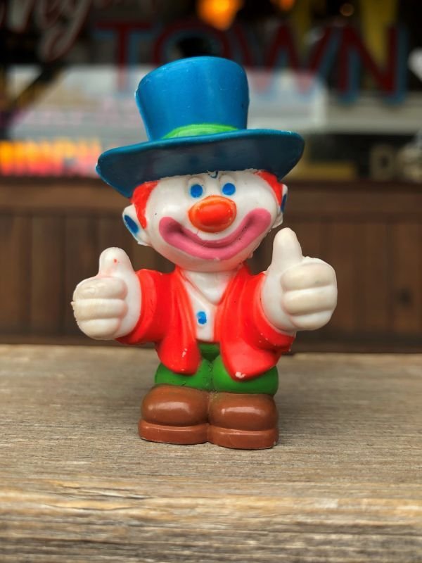 画像1: 80s Vintage Mego Clown Around PVC (B844)