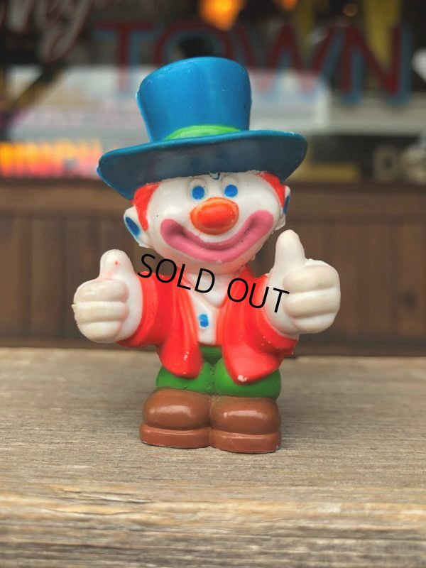 画像1: 80s Vintage Mego Clown Around PVC (B844)