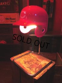 Vintage MLB Cincinnati Reds Helmet Desk Lamp Light (B860)
