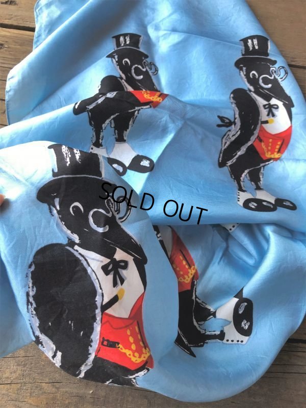 画像4: Vintage Old Crow Bourbon Whiskey Scarf Bandana (B861)