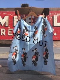 Vintage Old Crow Bourbon Whiskey Scarf Bandana (B861)