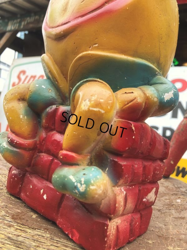 画像6: Vintage Carnival Prize Chalkware Humpty Dumpty Coin Bank (B862)