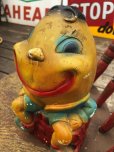 画像7: Vintage Carnival Prize Chalkware Humpty Dumpty Coin Bank (B862)