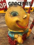 画像10: Vintage Carnival Prize Chalkware Humpty Dumpty Coin Bank (B862)