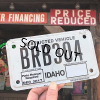 Vintage Motorcycle & Trailer License Plate BRB304 (B878) 