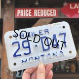 Vintage Motorcycle & Trailer License Plate 29-D47 (B866) 
