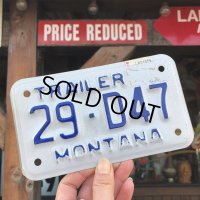 Vintage Motorcycle & Trailer License Plate 29-D47 (B866) 