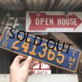 Vintage Motorcycle & Trailer License Plate 241365 (B813) 