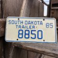 画像2: Vintage Motorcycle & Trailer License Plate 8850 (B873)  (2)