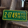 画像2: 70s Vintage Motorcycle & Trailer License Plate 2-1749 (B880)  (2)