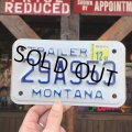 Vintage Motorcycle & Trailer License Plate 29A953 (B867) 