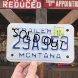 Vintage Motorcycle & Trailer License Plate 29A953 (B867) 