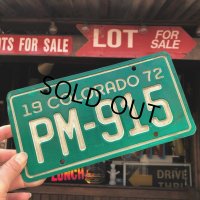 70s Vintage Vintage Motorcycle & Trailer License Plate PM-915 (B875) 