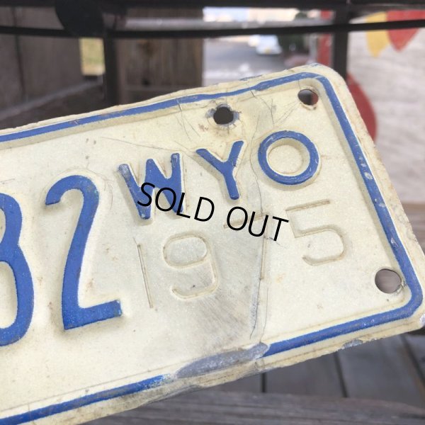 画像3: 70s Vintage Motorcycle & Trailer License Plate 2-1432 (B881) 