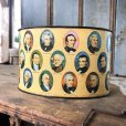 画像5: Vintage U.S PRESIDENTS Desk Trash Tin Can (B817) 