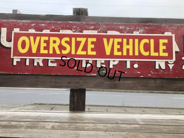 画像3: Vintage Oversize Vehicle Cloth Banner Sign (B820)