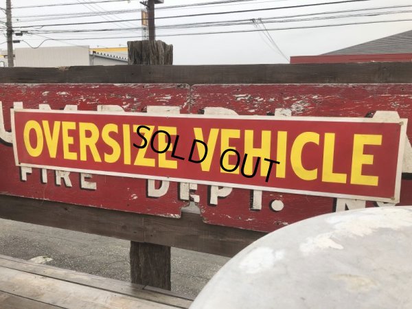 画像4: Vintage Oversize Vehicle Cloth Banner Sign (B820)