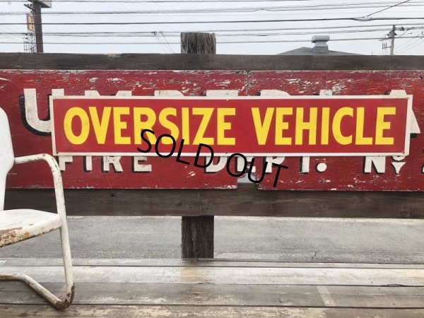 画像6: Vintage Oversize Vehicle Cloth Banner Sign (B820)