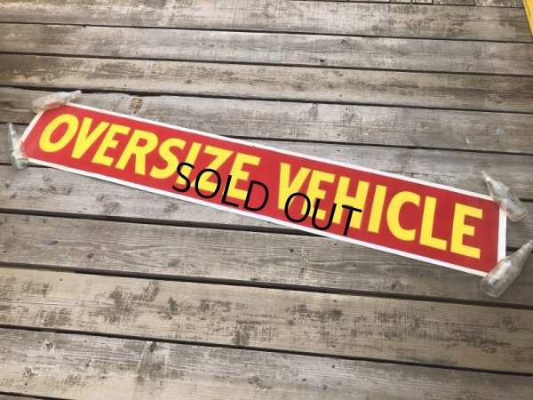 画像7: Vintage Oversize Vehicle Cloth Banner Sign (B820)
