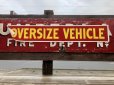 画像1: Vintage Oversize Vehicle Cloth Banner Sign (B820)  (1)