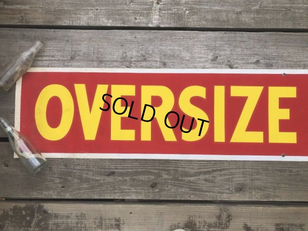画像8: Vintage Oversize Vehicle Cloth Banner Sign (B820)