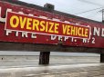 画像5: Vintage Oversize Vehicle Cloth Banner Sign (B820) 