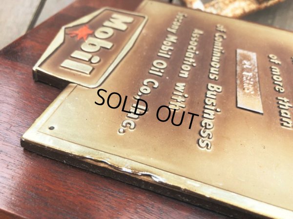 画像6: Vintage Mobil Gas Service Station Sales Award Plaque (B827)