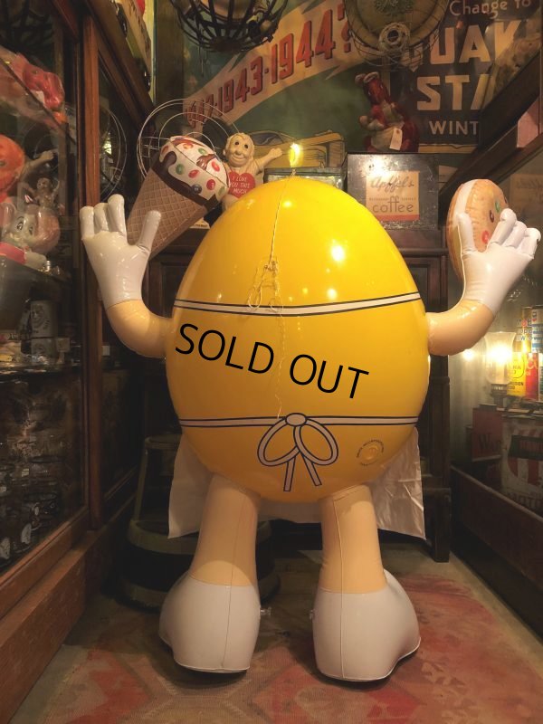 画像7: Vintage M&Ms Yellow Huge INFLATABLE (B822)