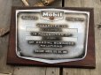 画像9: Vintage Mobil Gas Service Station Sales Award Plaque (B825)