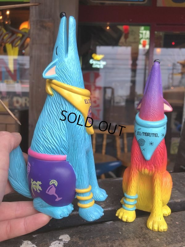 画像10: 90s El Torito Howling Coyote PVC (B828)