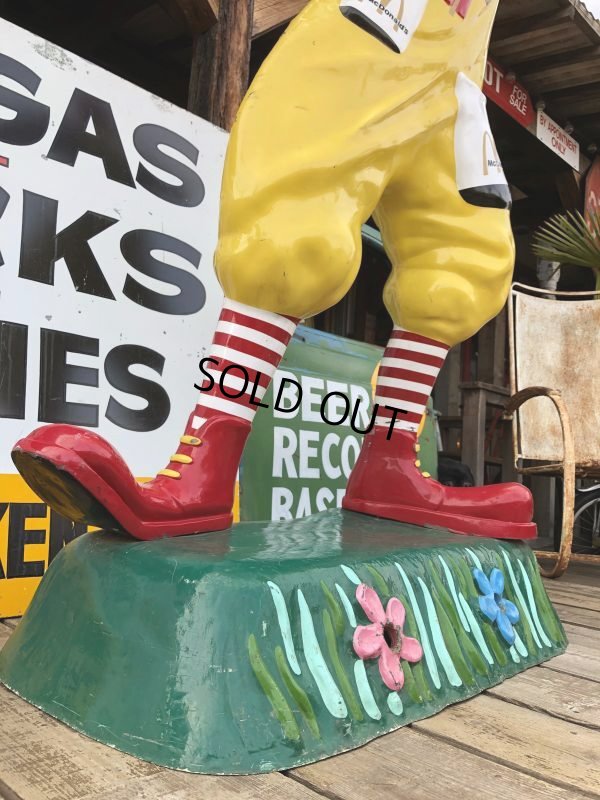 画像6: Vintage Ronald McDonald Store Display Life Size Statue  (B830)