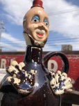 画像11: Vintage Creepy Clown Decanter Jug Bottle Set (B832)