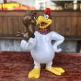 画像2: 80s Vintage WB Foghorn Leghorn & Henry Hawk PVC Figure (B833)  (2)