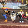 Vintage 1989 Arby's Looney Tunes Figures Complet Set (B835) 