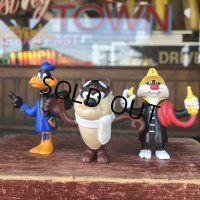 Vintage 1989 Arby's Looney Tunes Figures Complete Set (B835) 