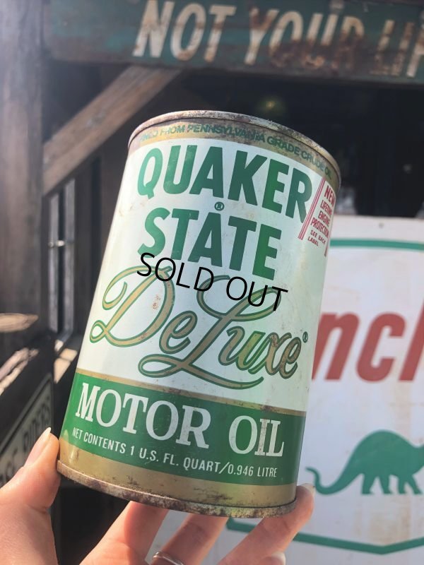 画像6: Vintage QUAKER STATE Quart Oil can (B845)