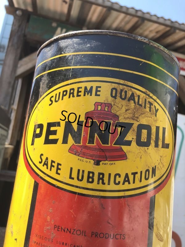 画像5: Vintage Pennzoil Oil can (B848)