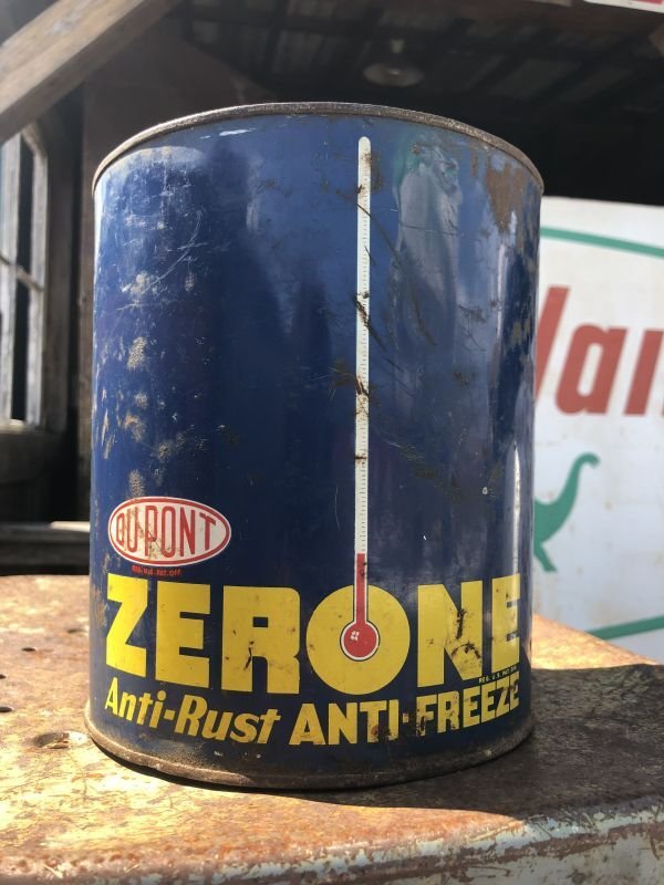 画像1: Vintage DUPONT ZERONE ANTI-FREEZE One Gallon Can (B839)