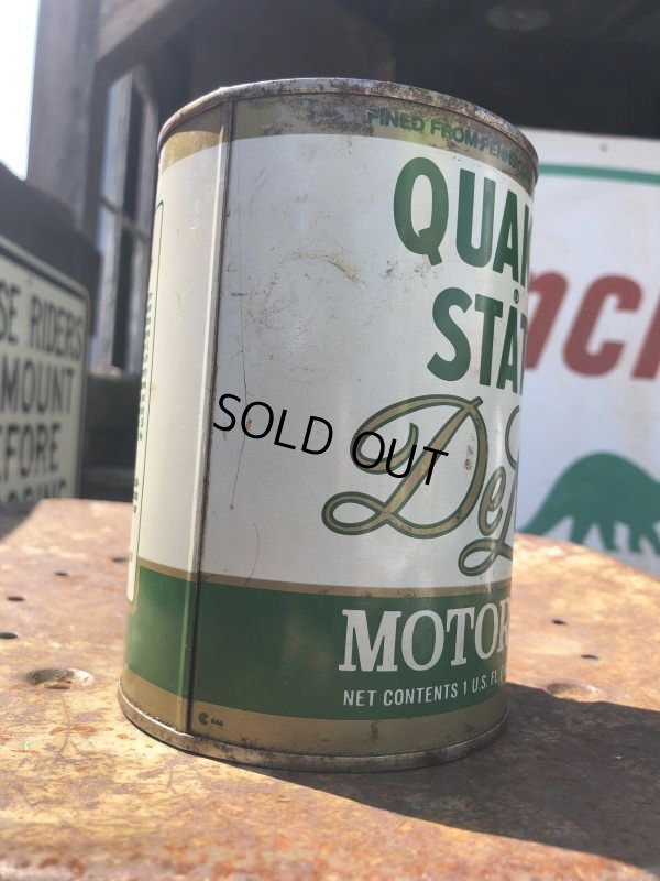 画像4: Vintage QUAKER STATE Quart Oil can (B845)
