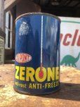 画像1: Vintage DUPONT ZERONE ANTI-FREEZE Quart Oil can (B841) (1)