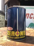 画像1: Vintage DUPONT ZERONE ANTI-FREEZE Quart Oil can (B840) (1)