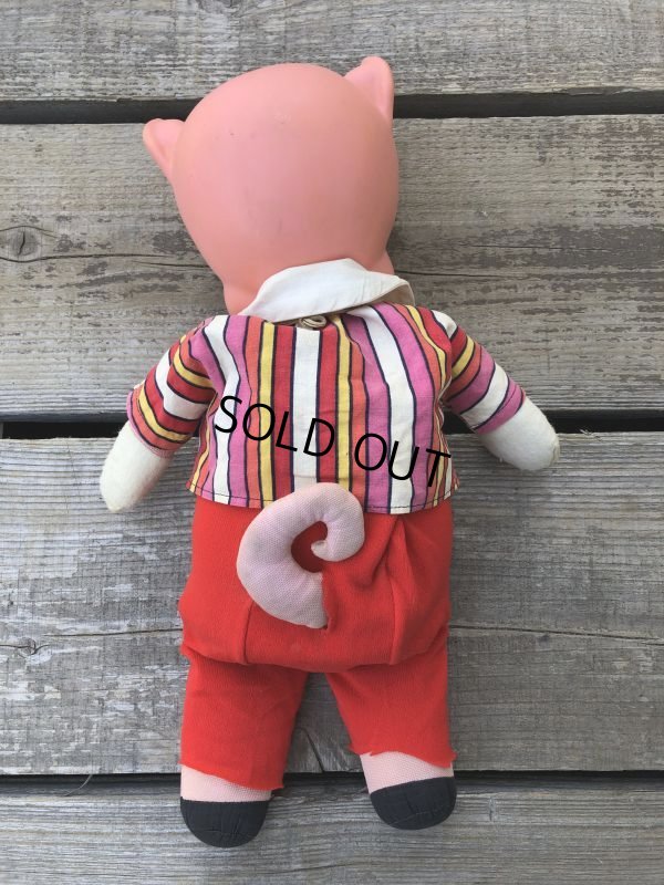 画像4: 60s Vintage Mattel Pull String Talking Porky Pig (B854)