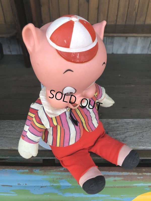 画像11: 60s Vintage Mattel Pull String Talking Porky Pig (B854)