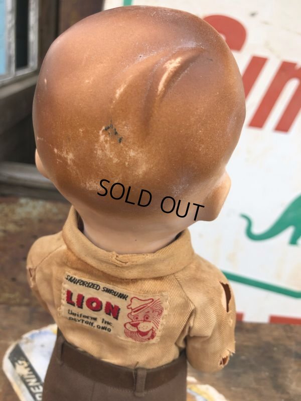 画像5: 1950s Vintage Lion Flying A Service Uniform Doll (B857)