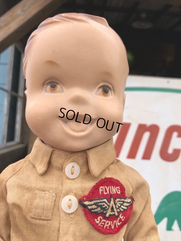 画像14: 1950s Vintage Lion Flying A Service Uniform Doll (B857)